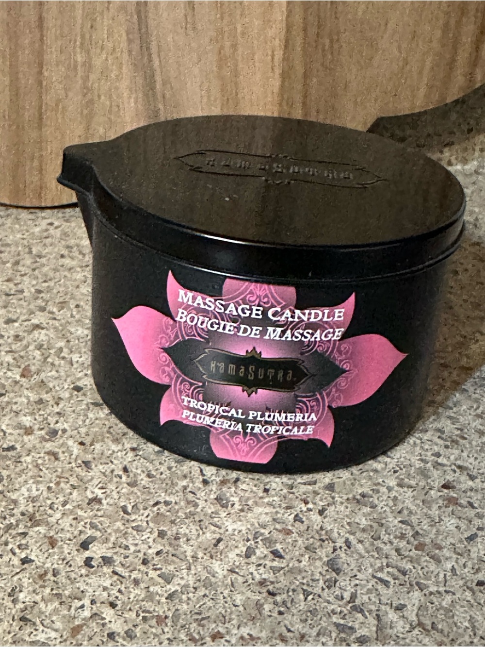 KamaSutra Tropical Plumeria Massage Candle - NEW
